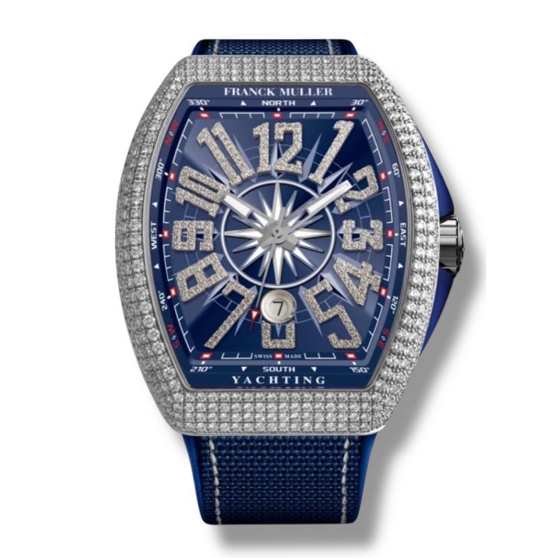 Franck Muller Vanguard Yachting Diamonds