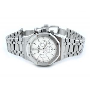 Audemars Piguet Royal Oak Chronograph White Dial