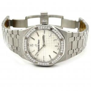 Audemars Piguet Royal Oak Lady White Dial Diamonds