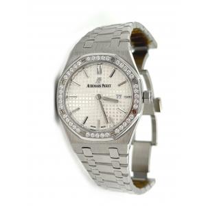 Audemars Piguet Royal Oak Lady White Dial Diamonds