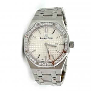 Audemars Piguet Royal Oak Lady White Dial Diamonds