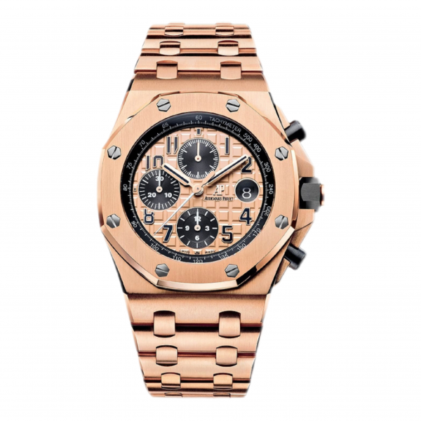 Audemars Piguet Royal Oak Offshore Chronograph Rose Gold Bracelet 