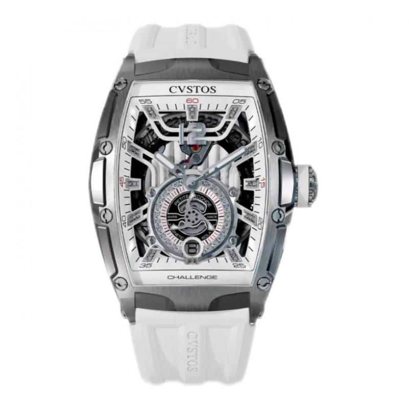 Cvstos JETLINER PS THIRTY6 STEEL / WHITE DIAL DIAMONDS