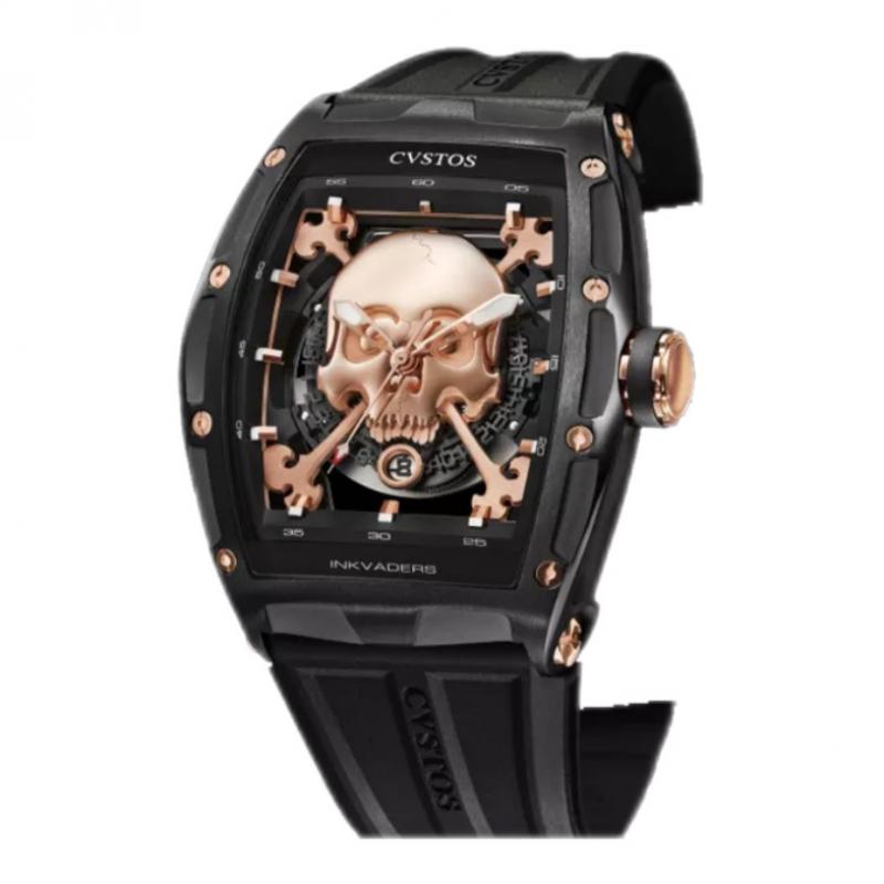 Cvstos JETLINER II SKULL INKVADERS BLACK STEEL / 5N LIMITED EDITION