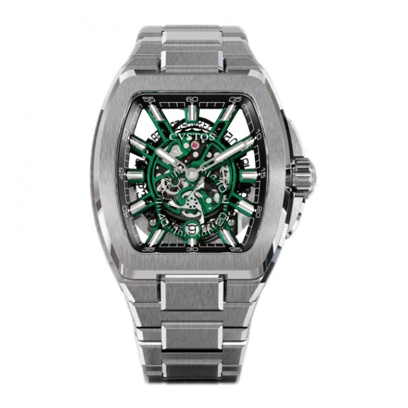 Cvstos METROPOLITAN PS TITANIUM / SQLT GREEN LIMITED EDITION 