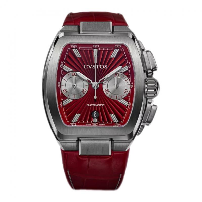 Cvstos METROPOLITAN CHRONO TITANIUM RED