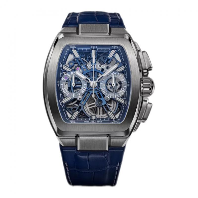 Cvstos METROPOLITAN CHRONO TITANIUM BLEU SQLT