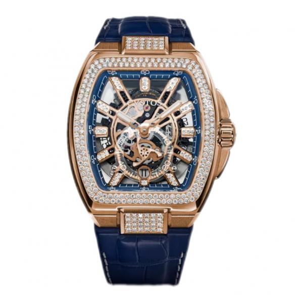 Cvstos METROPOLITAN PS 5N RED GOLD / SQLT 5N DIAL / DIAMOND LIMITED EDITION