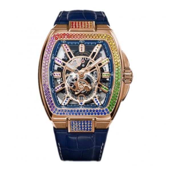Cvstos METROPOLITAN PS 5N RED GOLD / SQLT 5N DIAL / DIAMOND. LIMITED EDITION