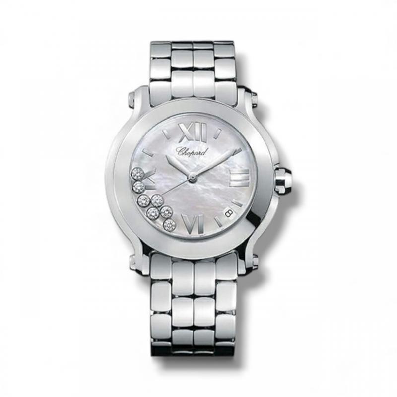 Chopard Happy Sport Diamonds Mother of Pearl