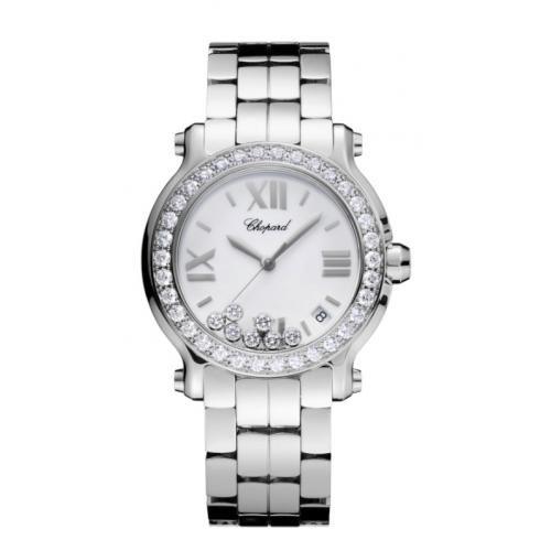 Chopard Happy Sport Diamonds Steel