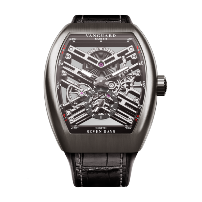 Franck Muller Vanguard Skeleton V 45 S6 SQT NR. BR (NR)