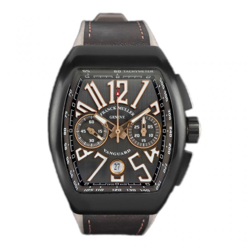 Franck Muller V45 Black Gold