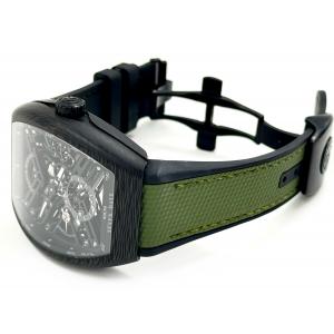 Franck Muller Vanguard Skeleton 7 Days Carbon