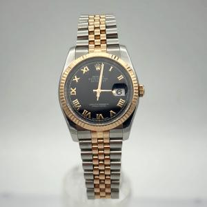 Rolex Datejust 36 Rose Gold Steel 