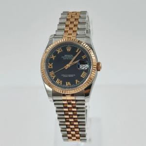 Rolex Datejust 36 Rose Gold Steel 