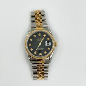 Rolex Datejust 36 Gold Steel Diamond