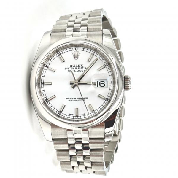 Rolex Datejust 36 White Dial