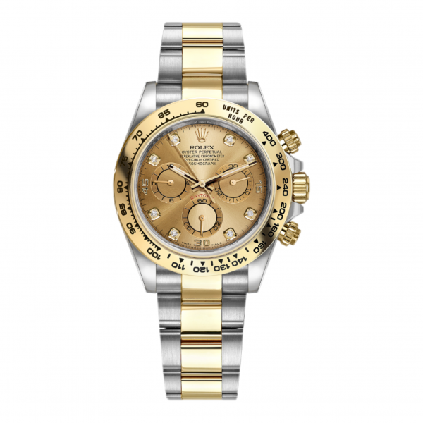 Rolex Daytona Diamonds Gold Dial