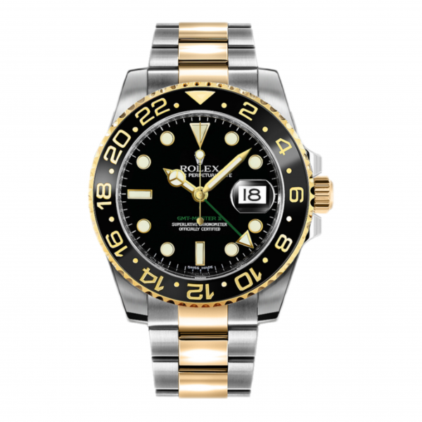 Rolex GMT-Master II Oyster Steel Gold
