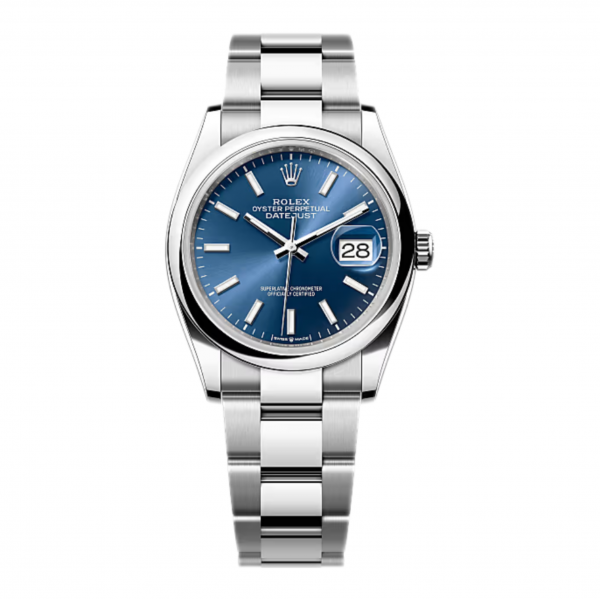 Rolex Perpetual Datejust 36 Blue Dial