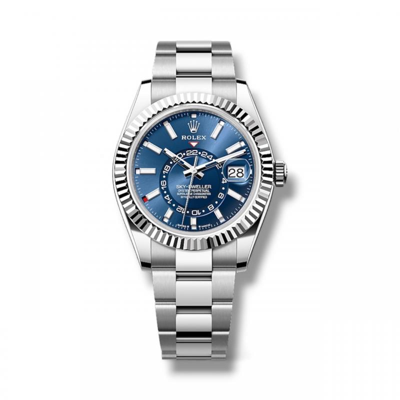 Rolex Sky-Dweller Steel Blue Dial
