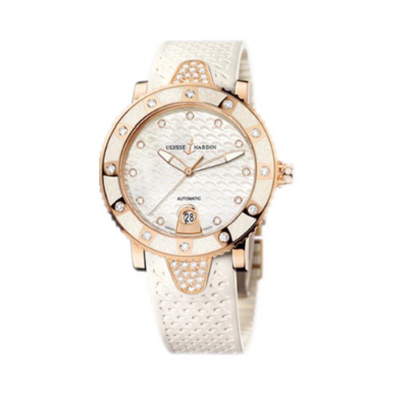 Ulysse Nardin Lady Diver Gold Diamonds