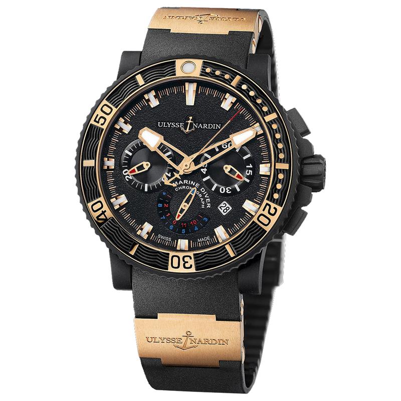 Ulysse Nardin Marine Maxi Diver Black Sea Chronograph 